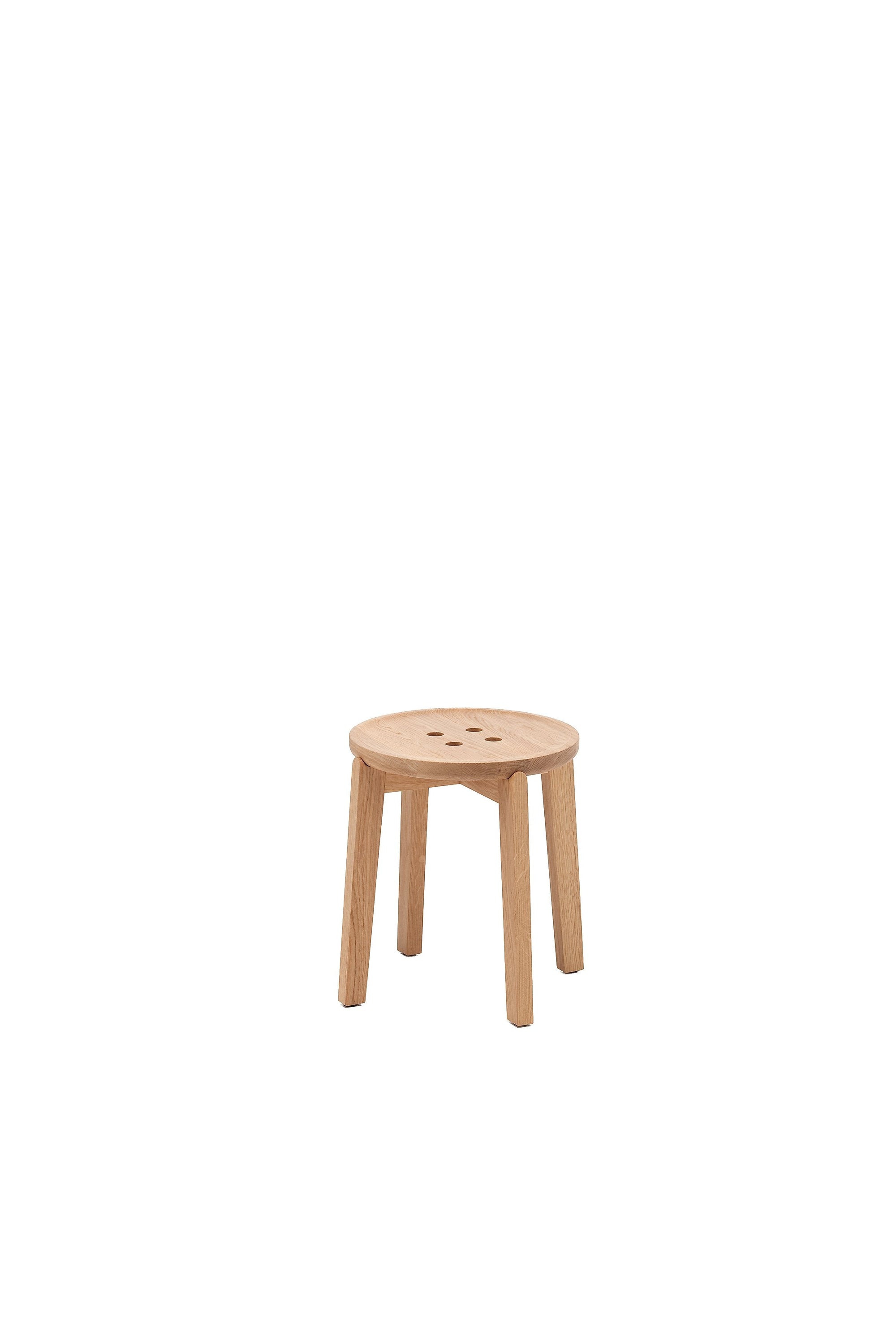 Nomad Rond 09 Low Stool-Very Wood-Contract Furniture Store