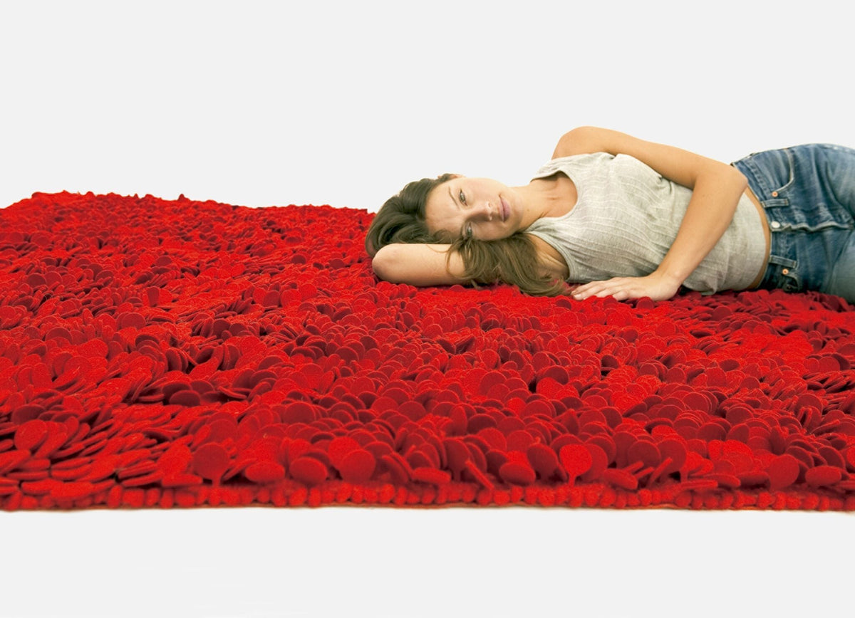 Roses Red Rug-Nanimarquina-Contract Furniture Store