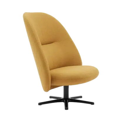 Rufle High Lounge Chair-Contract Furniture Store for hospitality, leisure & commercial projects