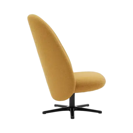 Rufle High Lounge Chair-Contract Furniture Store for hospitality, leisure & commercial projects