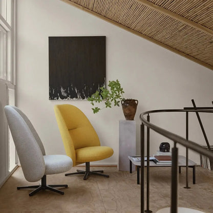 Rufle High Lounge Chair-Contract Furniture Store for hospitality, leisure & commercial projects