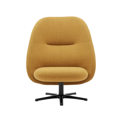 Rufle High Lounge Chair-Contract Furniture Store for hospitality, leisure & commercial projects