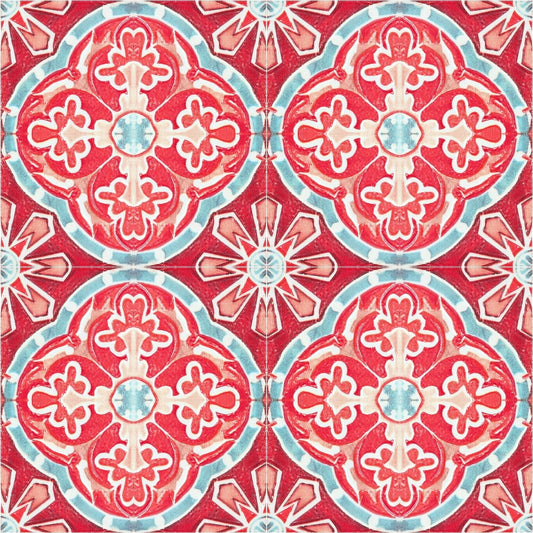 Rufous Tile Wallpaper