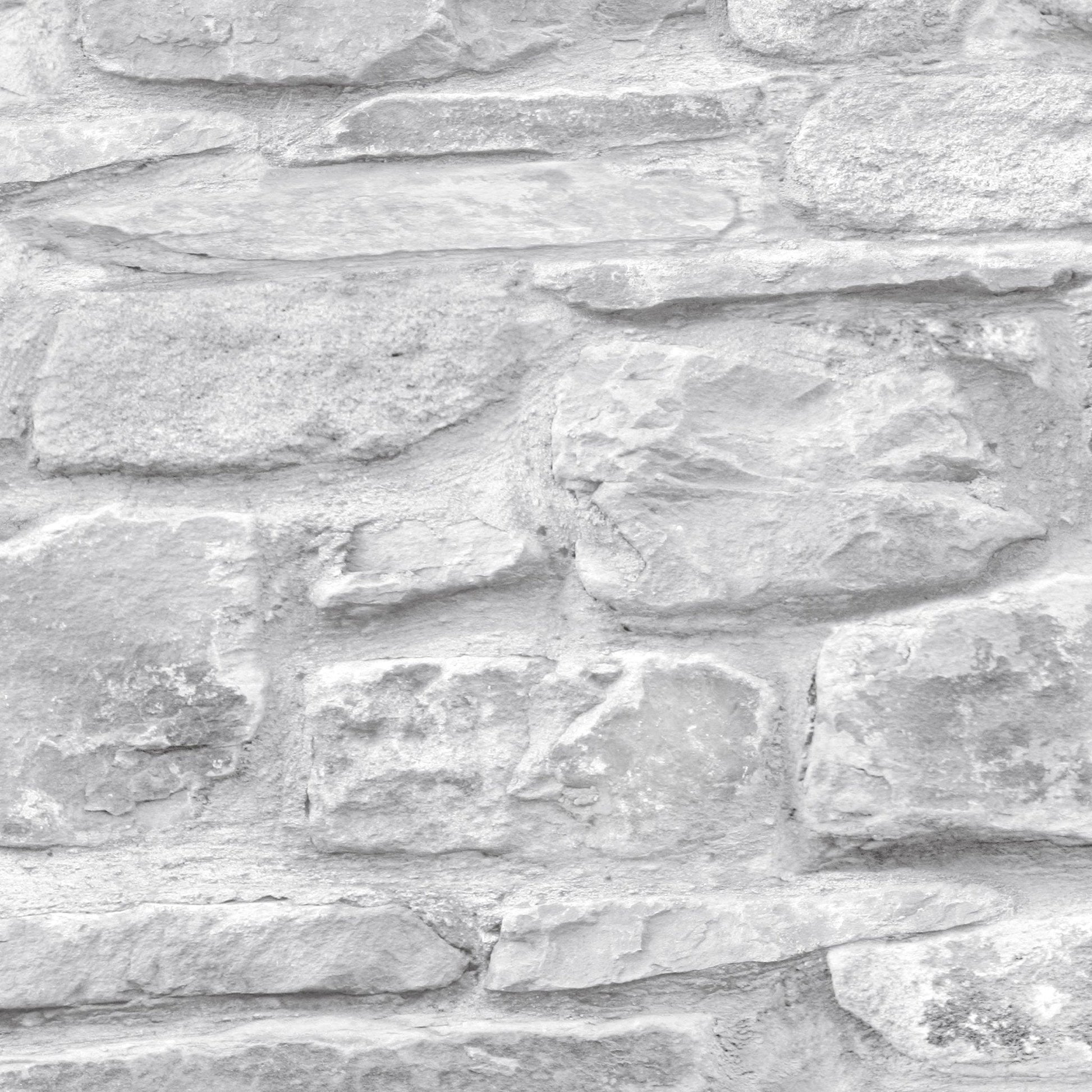 Rural Rustic Stone Effect Wallpaper