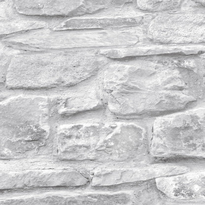 Rural Rustic Stone Effect Wallpaper