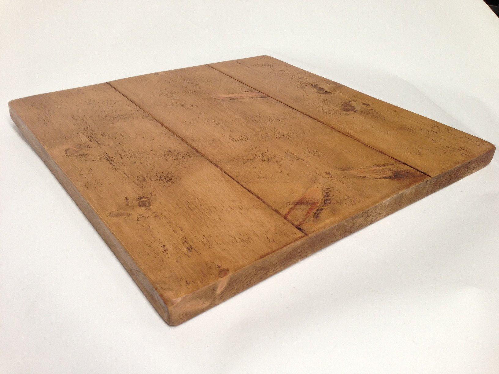 Scaffold Plank Effect Table Top