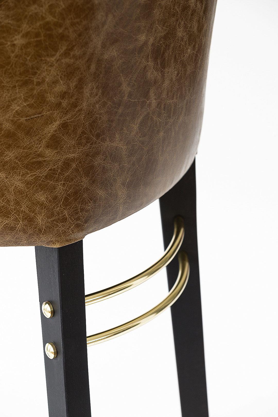 Scarlet High Stool