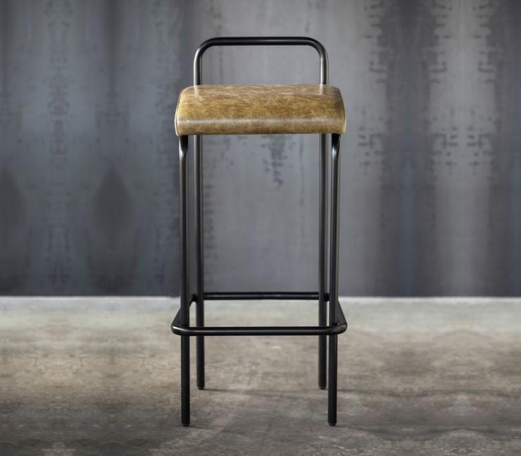 School Soft High Stool