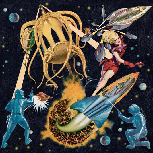 Sci-Fi Pulp Wallpaper-Contract Furniture Store for hospitality, leisure & commercial projects