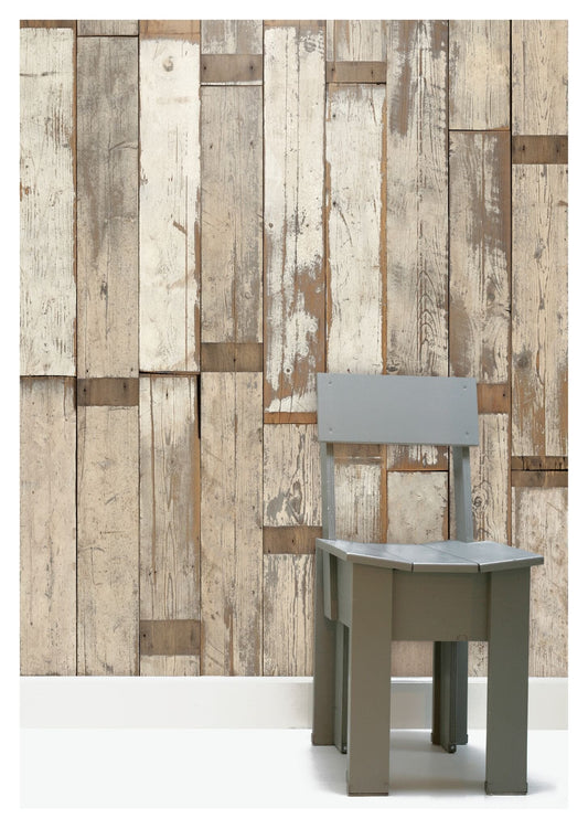 Scrapwood Wallpaper PHE-02