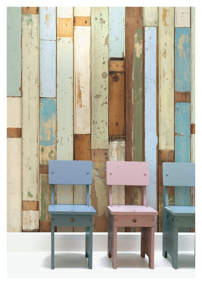 Scrapwood Wallpaper PHE-03