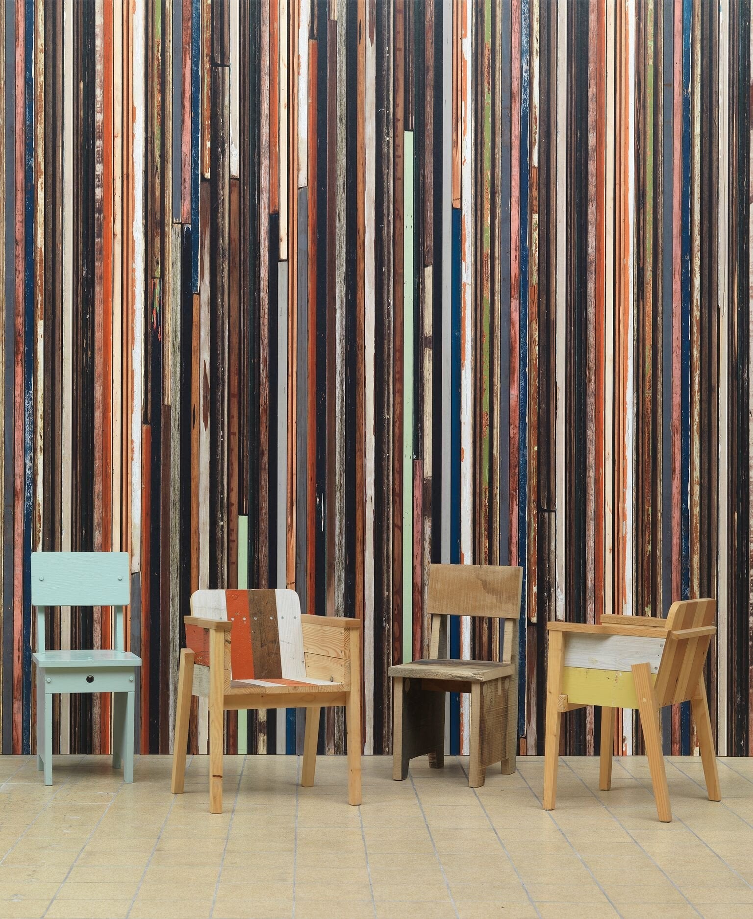 Scrapwood Wallpaper PHE-15