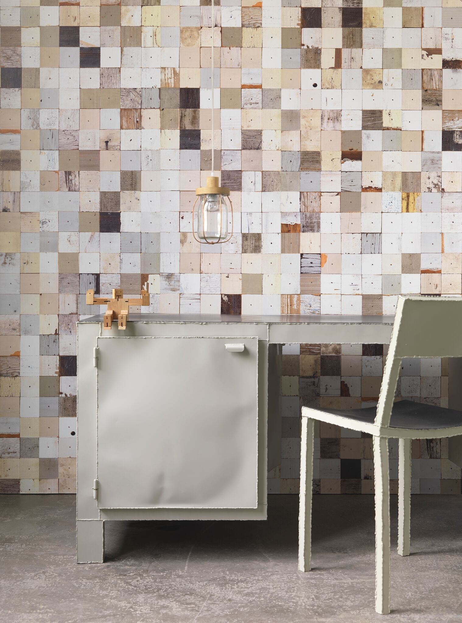 Scrapwood Wallpaper PHE-16-Contract Furniture Store for hospitality, leisure & commercial projects