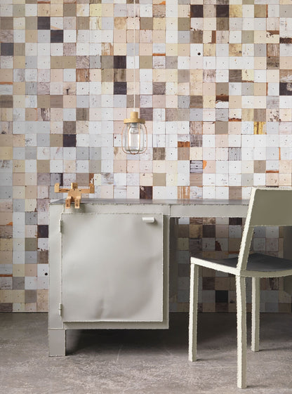 Scrapwood Wallpaper PHE-16-Contract Furniture Store for hospitality, leisure & commercial projects