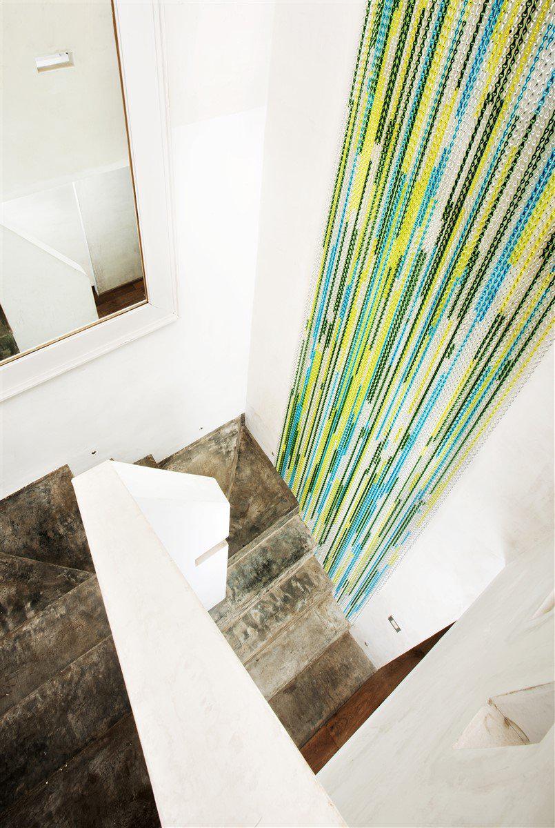 Sea Brush Strokes Chain Curtain Divider-Contract Furniture Store for hospitality, leisure & commercial projects