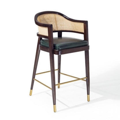 Selent Wicker High Stool