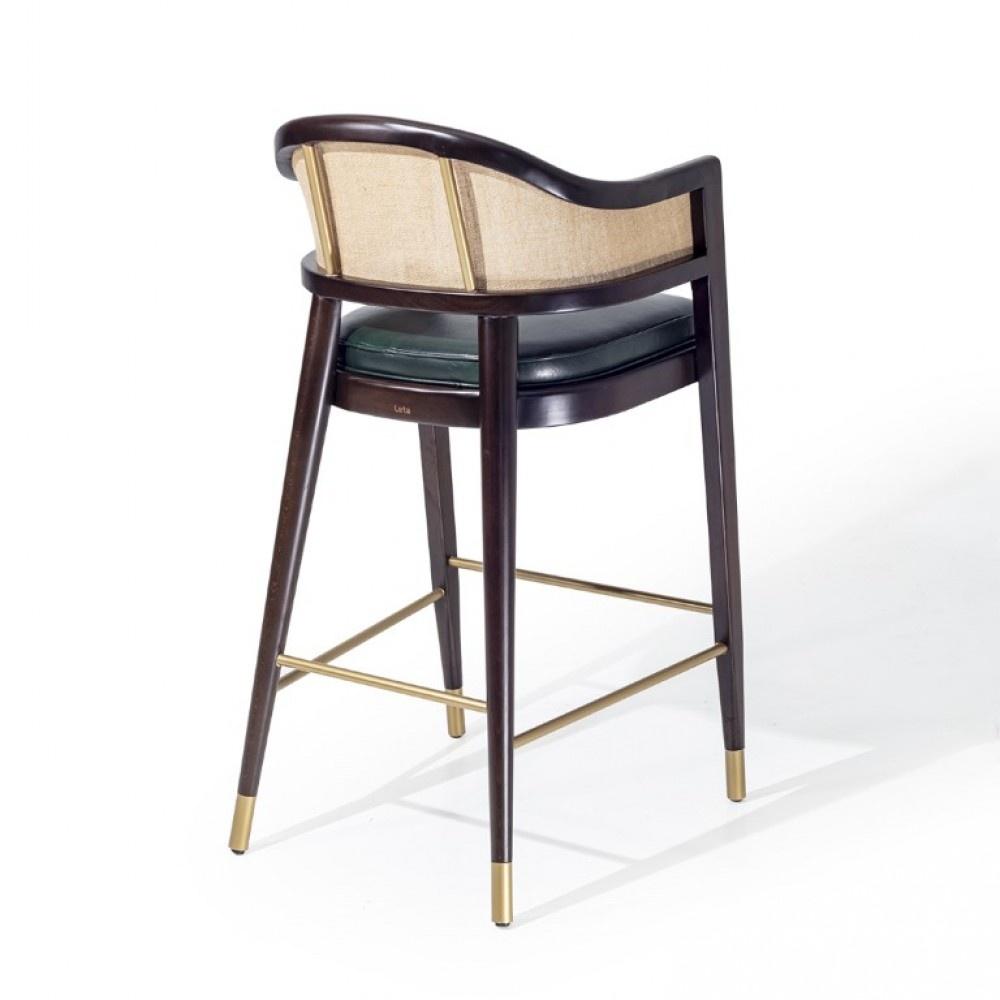Selent Wicker High Stool
