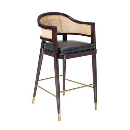 Selent Wicker High Stool