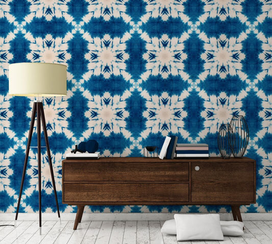 Shibori Butterfly Wallpaper-Contract Furniture Store for hospitality, leisure & commercial projects