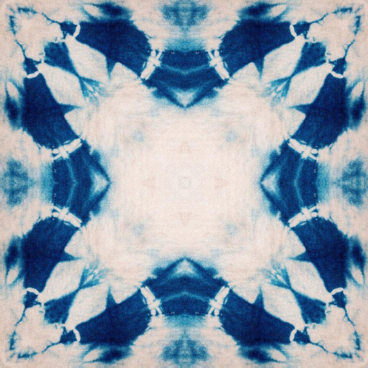 Shibori Flower Wallpaper