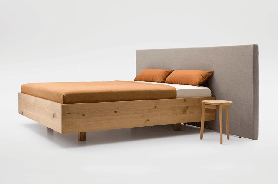 Simple Bold Double Bed-Zeitraum-Contract Furniture Store
