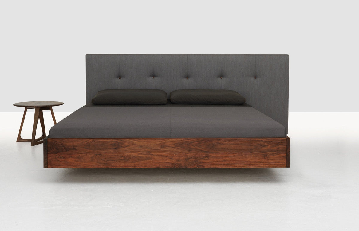 Simple Button Double Bed-Zeitraum-Contract Furniture Store