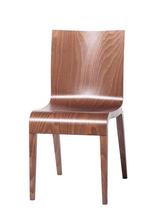 Simple Side Chair-Ton-Contract Furniture Store
