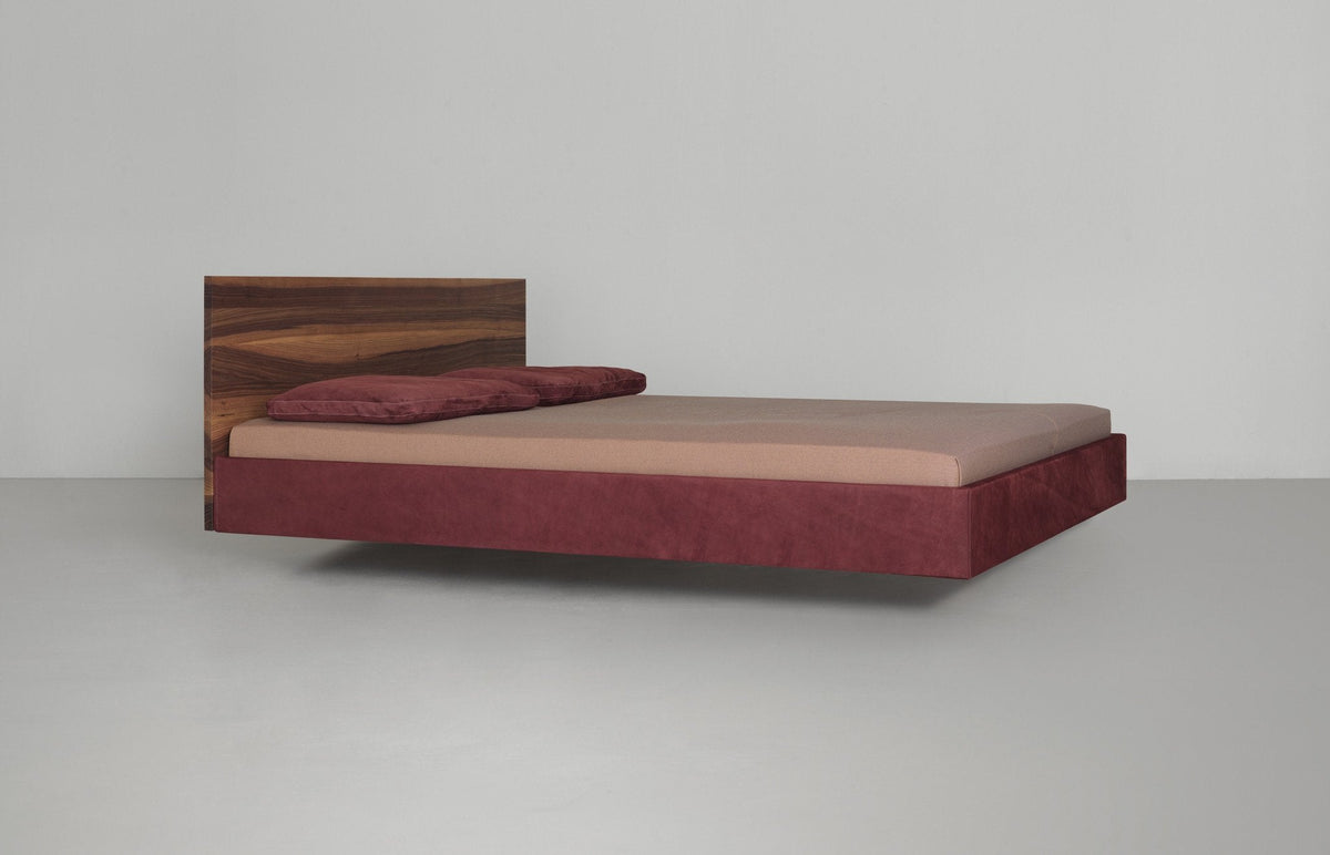 Simple Soft Double Bed-Zeitraum-Contract Furniture Store