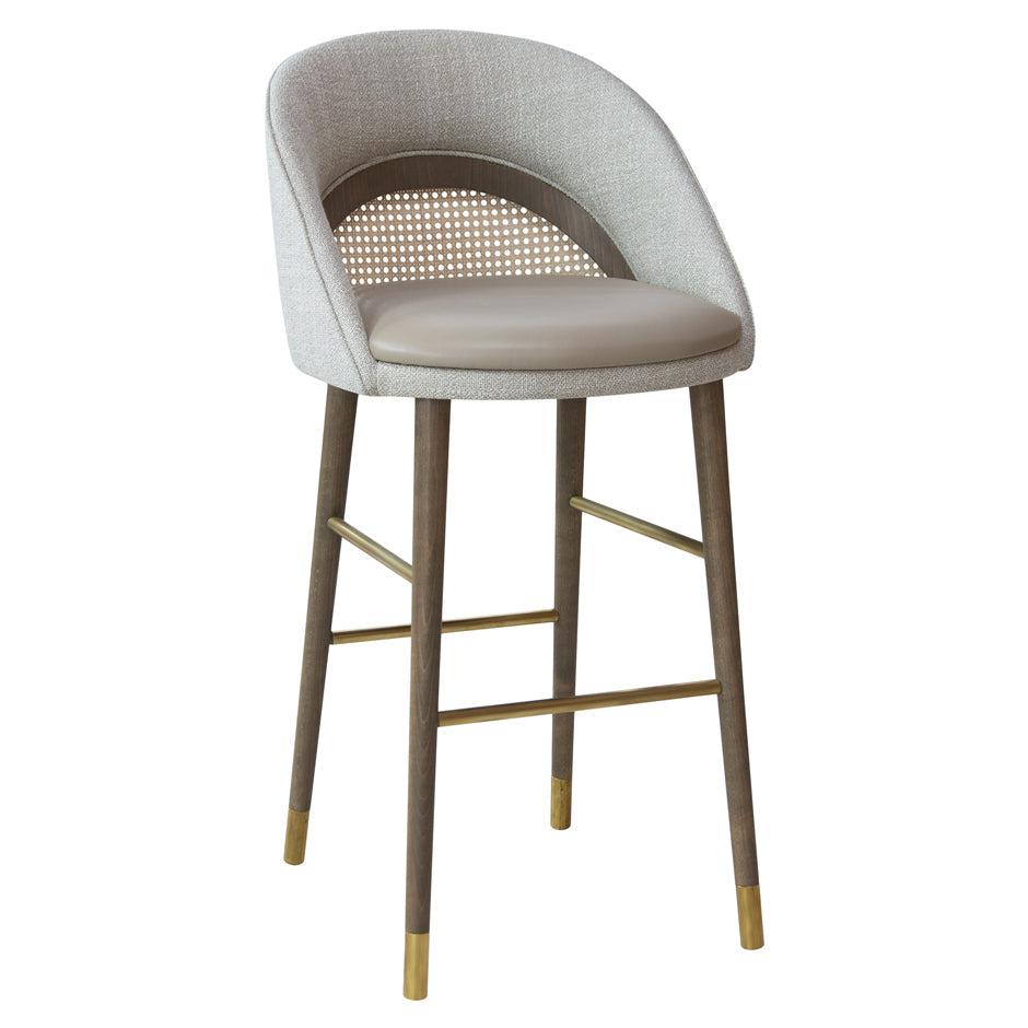 Sinatra Beta Cane High Stool-Contract Furniture Store for hospitality, leisure & commercial projects