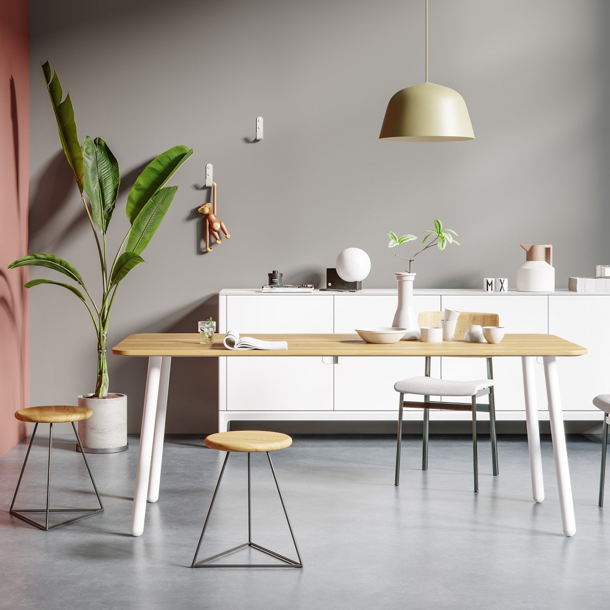 Single Pin Round Leg Dining Base-Contract Furniture Store for hospitality, leisure & commercial projects