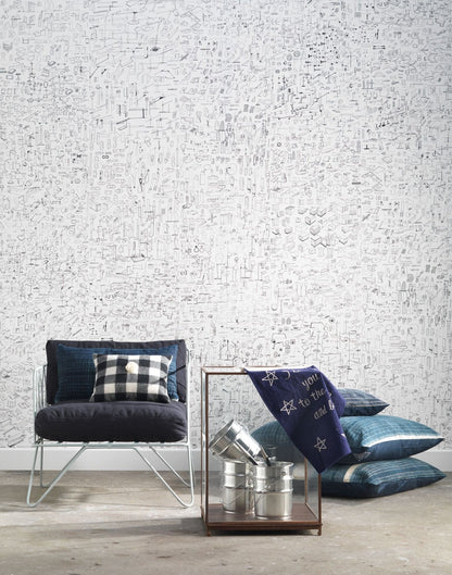 Sketches Wallpaper-Contract Furniture Store for hospitality, leisure & commercial projects