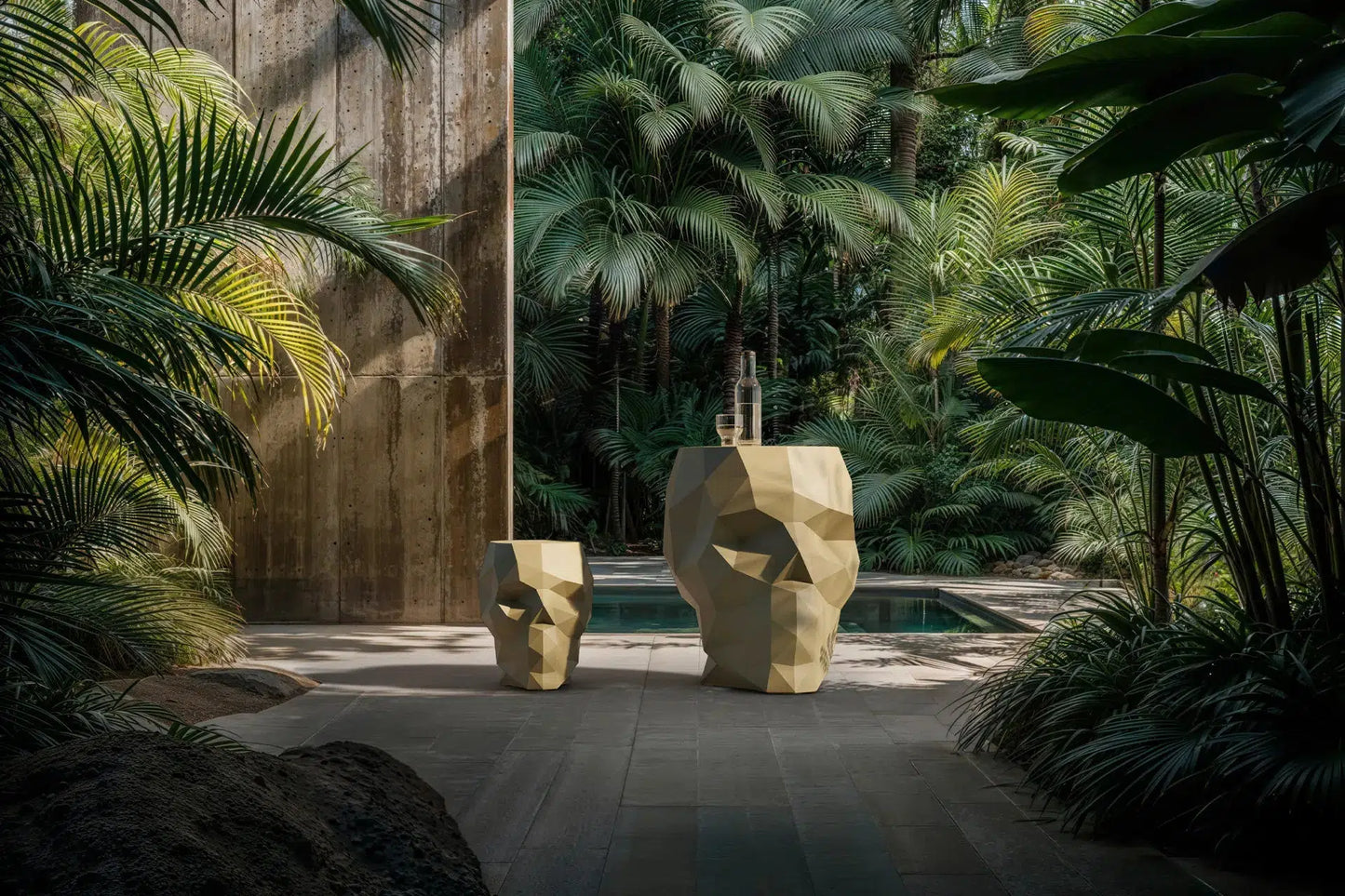 Skull Low Stool-Contract Furniture Store for hospitality, leisure & commercial projects