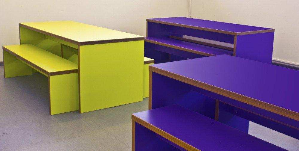 Slab End Dining/Desk Table Sets