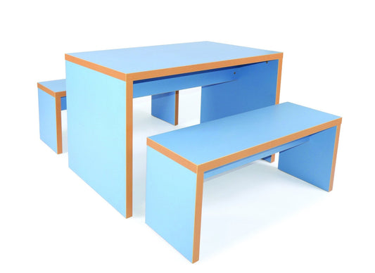 Slab End Dining/Desk Table Sets-Contract Furniture Store for hospitality, leisure & commercial projects