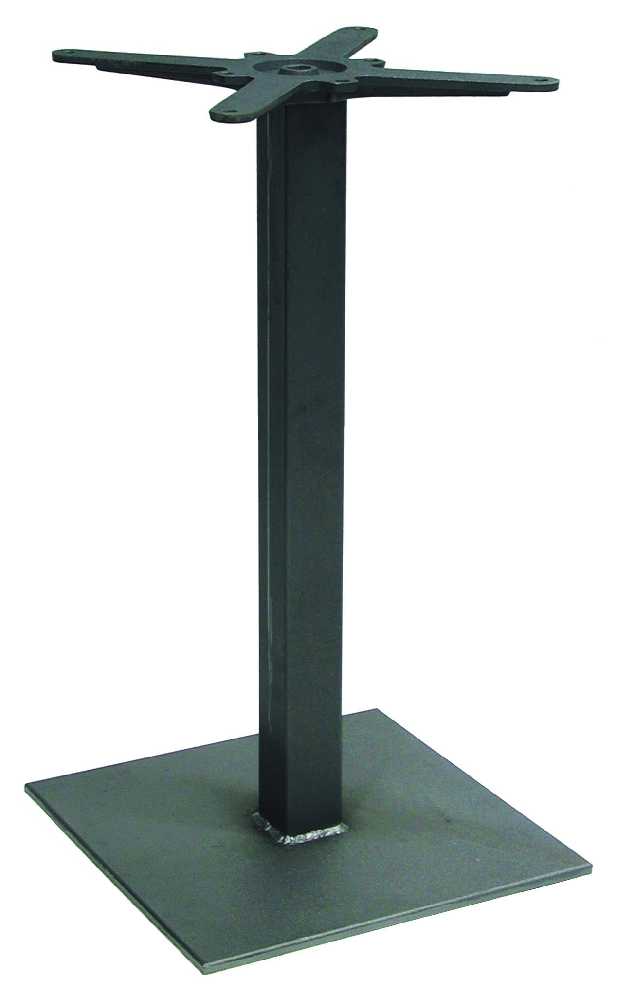 Slim Weld Large Square Dining Base-Vela-Contract Furniture Store