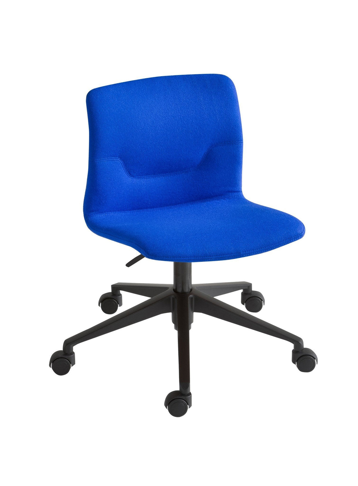 Slot Side Chair c/w Wheels 2-Gaber-Contract Furniture Store