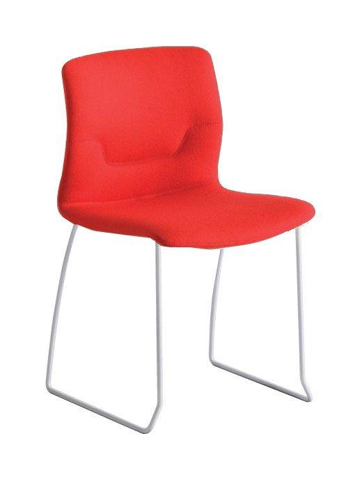 Slot Side Chair c/w Sled Legs-Gaber-Contract Furniture Store
