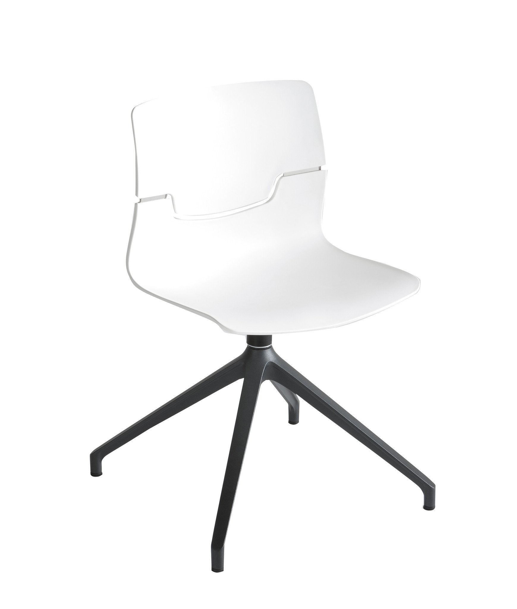 Slot Side Chair c/w Spider Base-Gaber-Contract Furniture Store