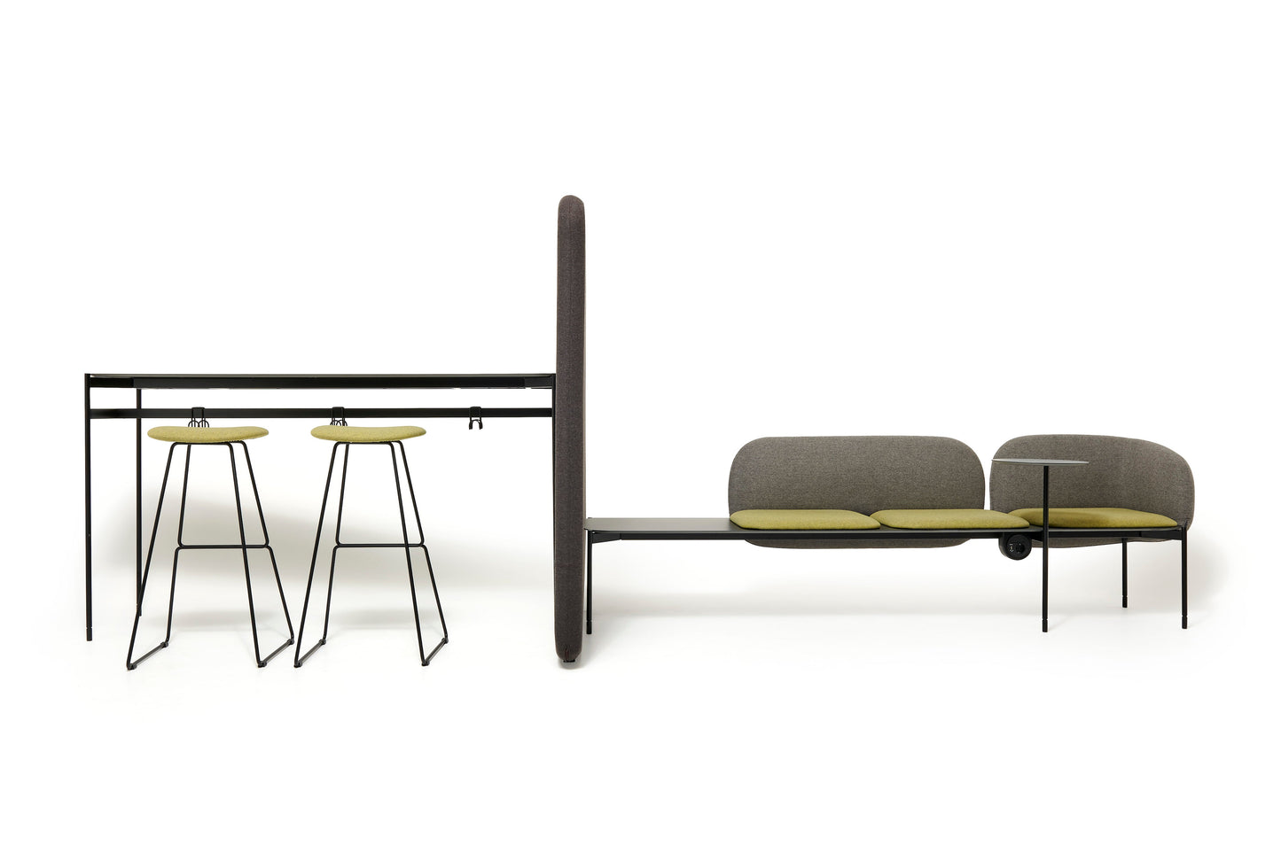 Snake Modular Poseur Table-Contract Furniture Store for hospitality, leisure & commercial projects