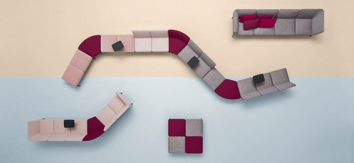 Social Plus 2S Sofa Unit-Contract Furniture Store for hospitality, leisure & commercial projects