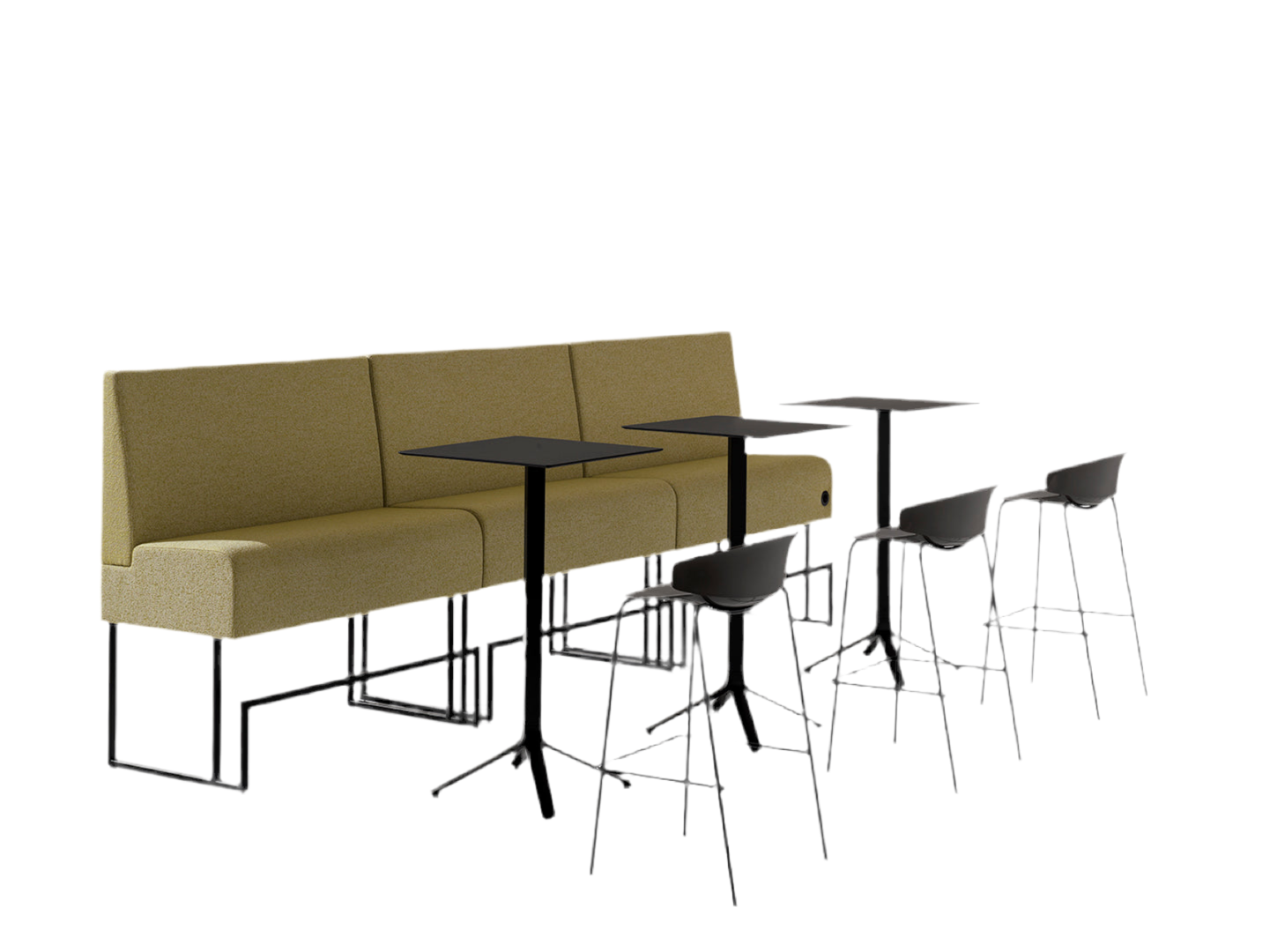 Space+ Modular Poseur Seating System