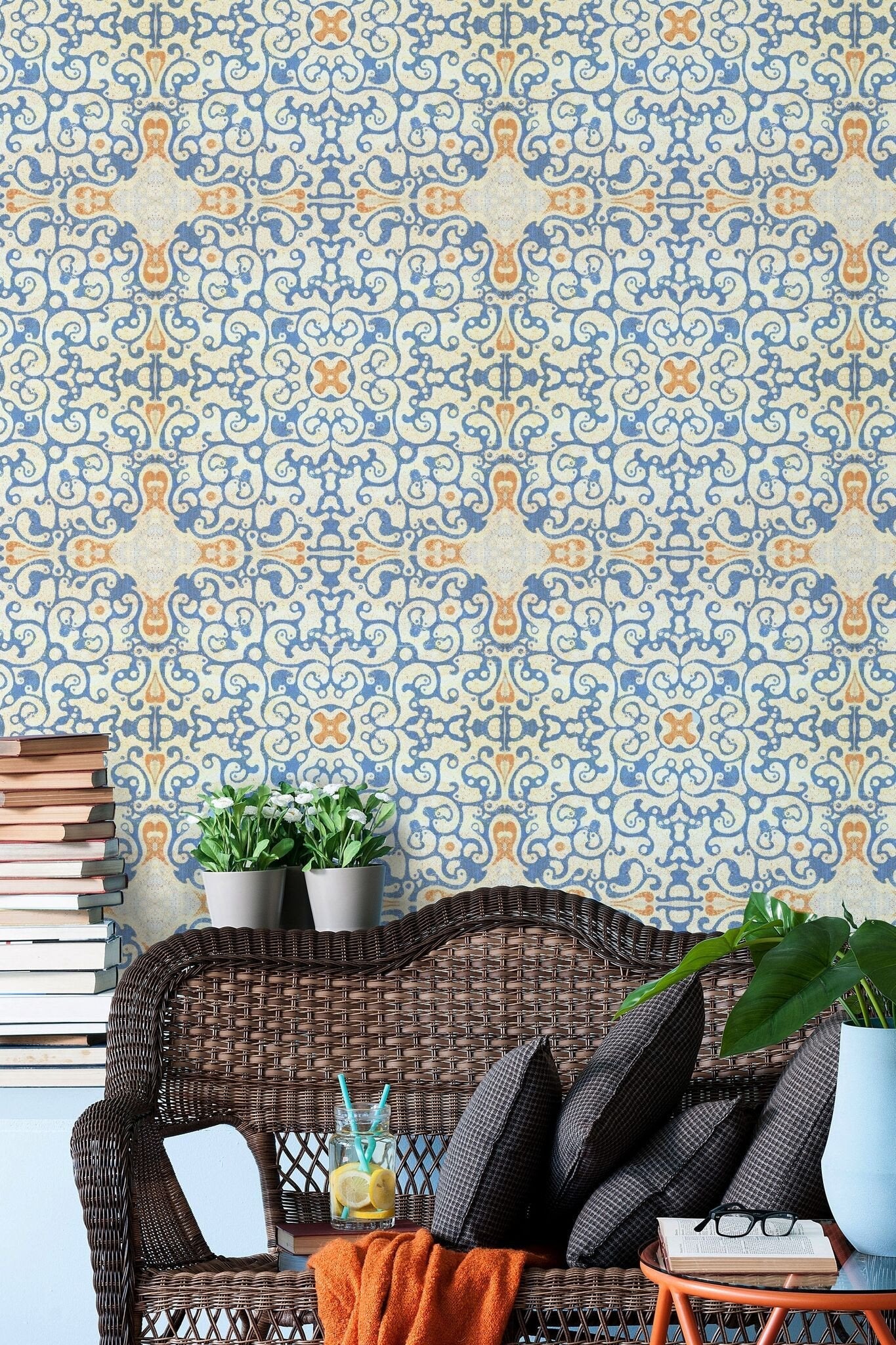 Spanish Tile Wallpaper-Mind The Gap-Contract Furniture Store