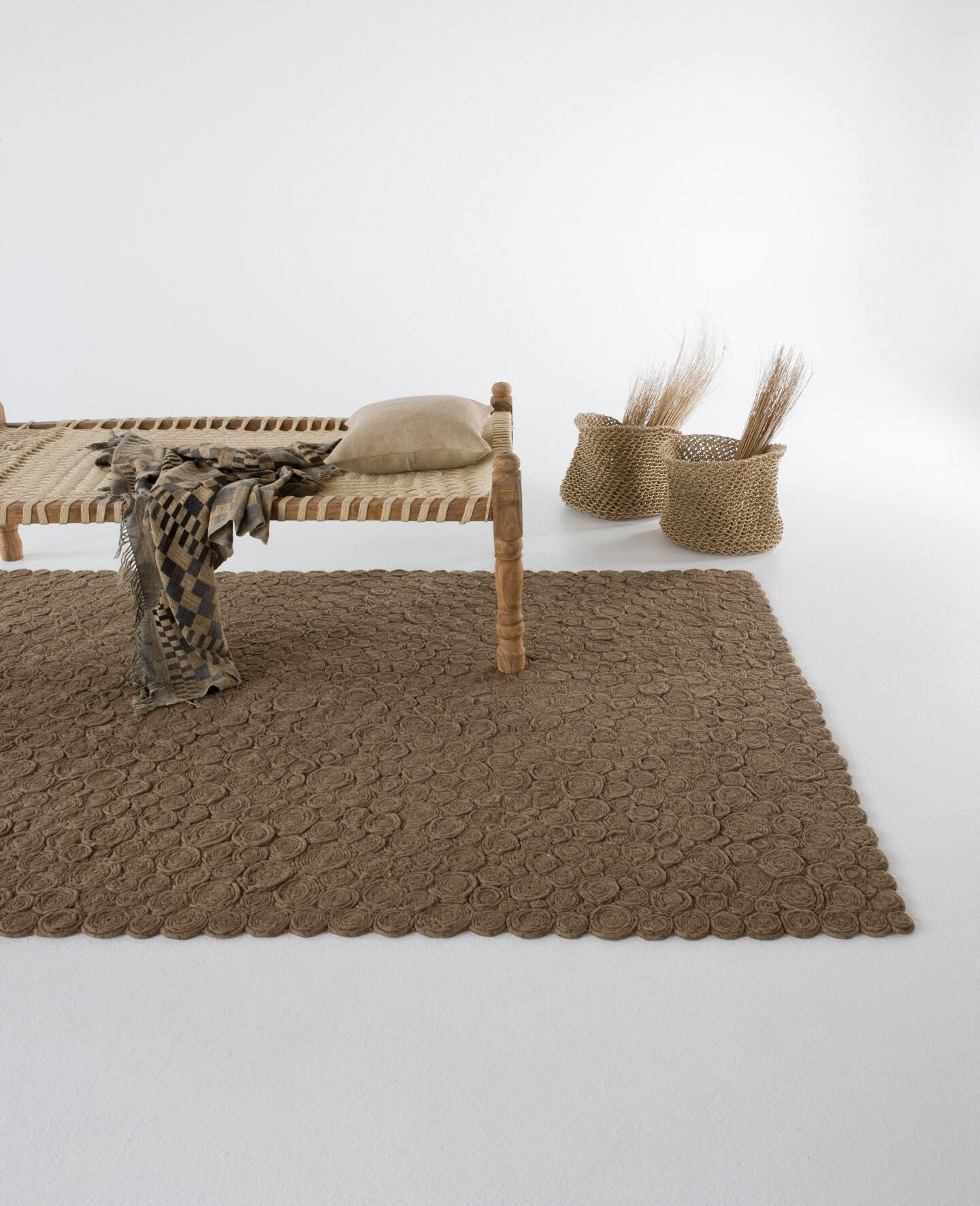 Spiral Brown Rug-Contract Furniture Store for hospitality, leisure & commercial projects