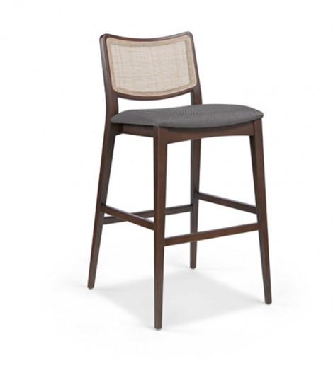 Spirit Wicker High Stool-Contract Furniture Store for hospitality, leisure & commercial projects