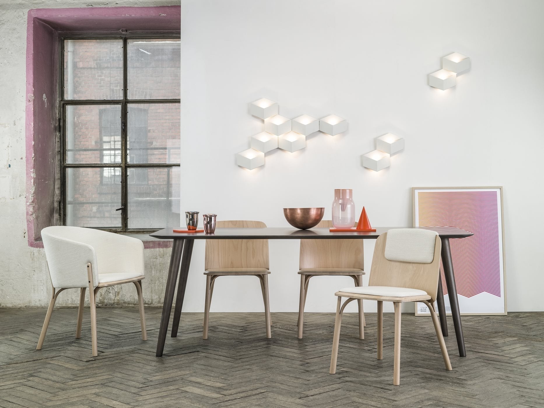 Split Upholstered Chair