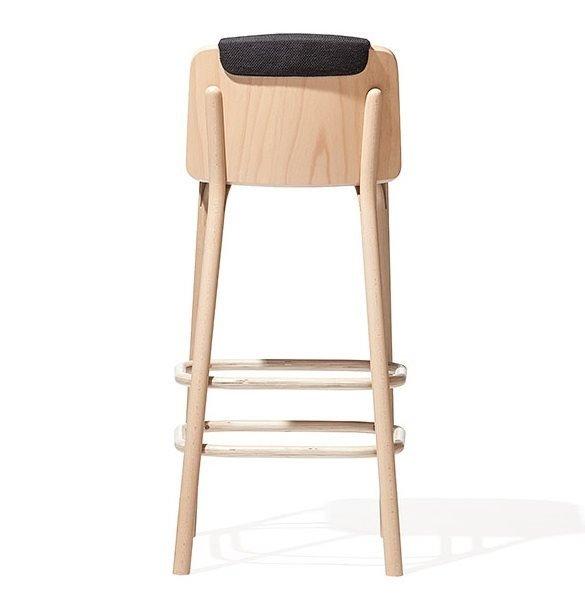 Split Upholstered High Stool