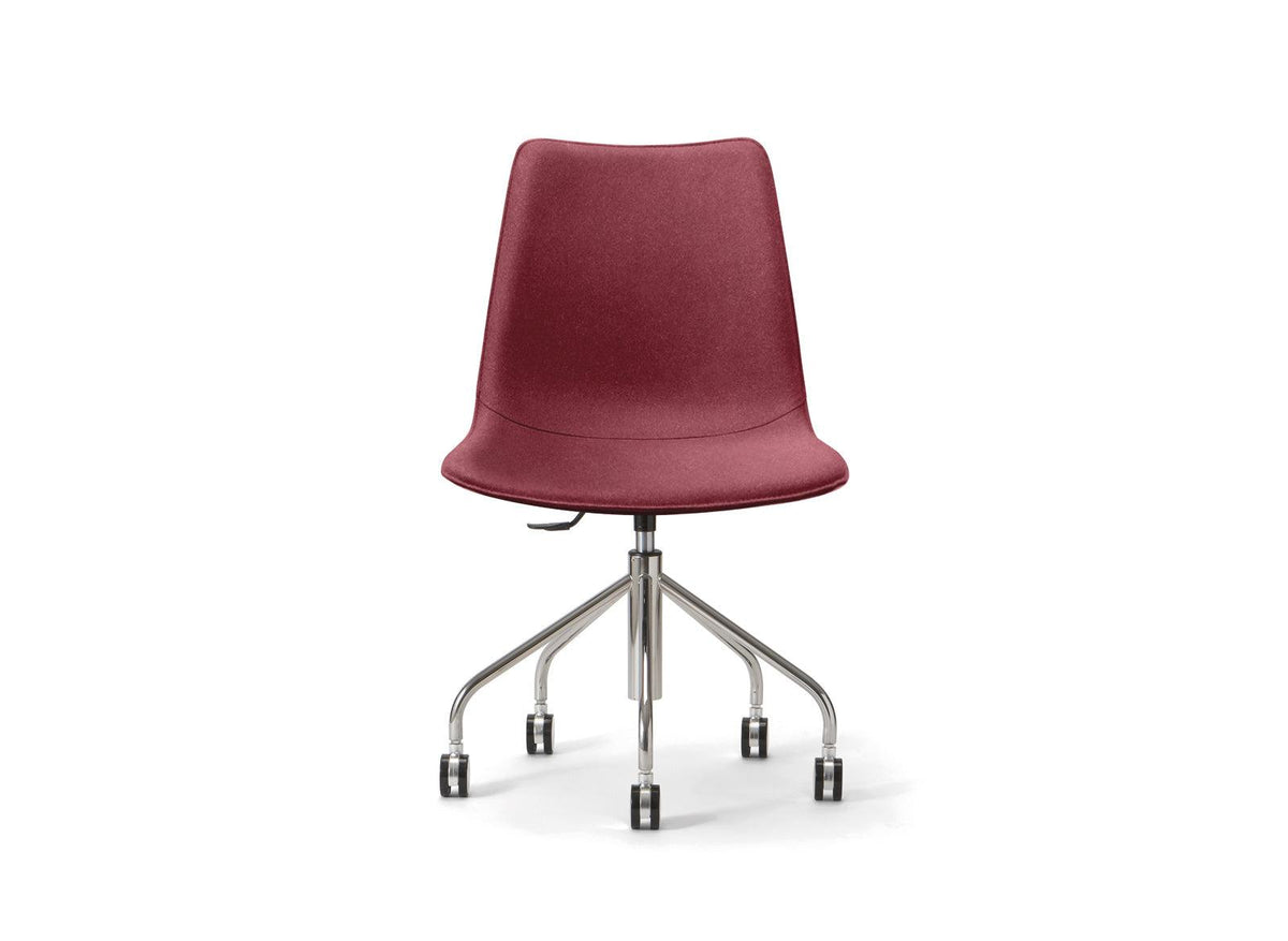 Spoon 01 Side Chair c/w Wheels 2-Torre-Contract Furniture Store