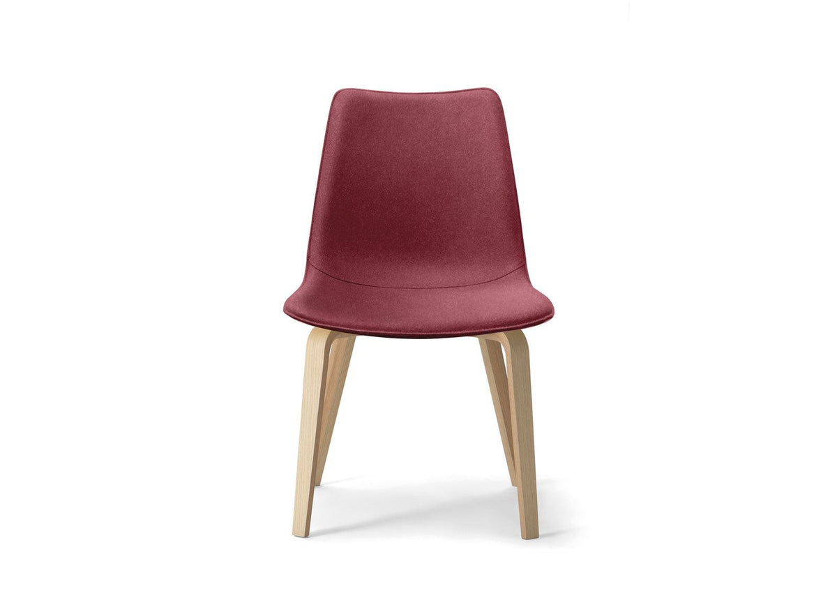 Spoon 01 Side Chair c/w Wood Legs 2-Torre-Contract Furniture Store