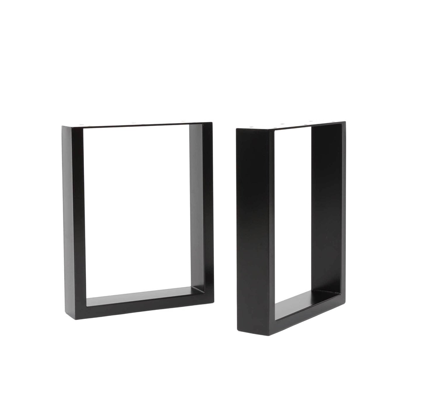 Square Industrial Leg Bench Ends