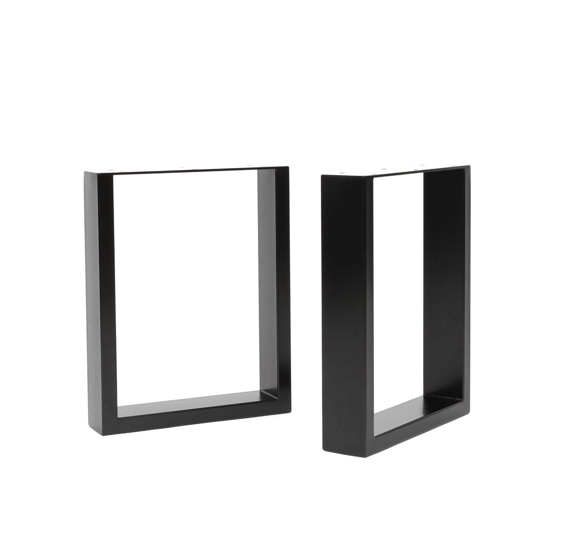 Square Industrial Leg Bench Ends